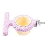Facile à nettoyer : le design facile à nettoyer à l'eau rend cette cage pour oiseaux plus facile à maintenir l'hygiène. Pour un nettoyage durable et un meilleur bien-être de votre animal pendant l'alimentation quotidienne.
