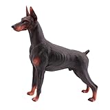 doberman marron comprar Animales de peluche realistas para perros: mano de obra fina, tratamiento de superficie delicado, sensación de textura especial, figura de perro
