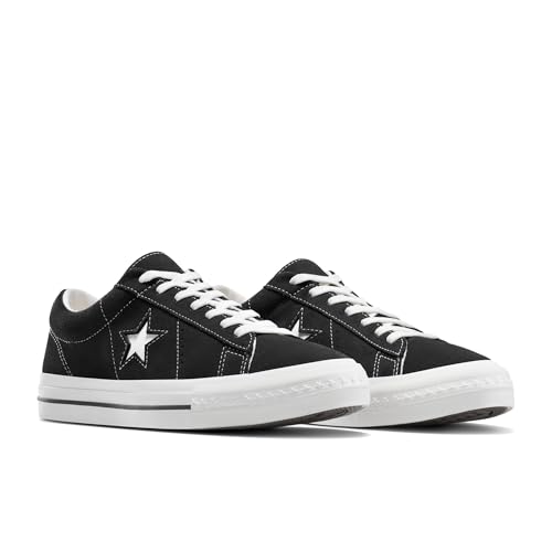 Converse Sneaker One Star 95 Unisex Per Adulti, Nero/Bianco Vintage, 13.5 Women/11.5 Men - 3