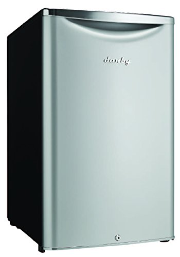 Danby DAR044A6DDB 4.4 cu.ft. Contemporary Classic Compact All Refrigerator, Iridium Silver Steel