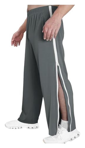 Pantalon de jogging homme dark gray idéal pour vos séances de loisirs en taille 3XL