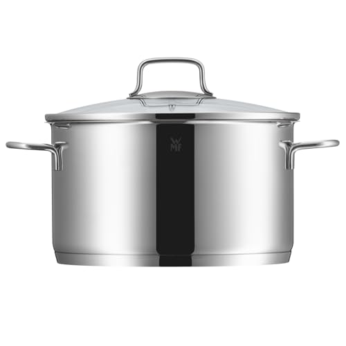 WMF Astoria Topfset Induktion 6-teilig, Kochtopf Set mit Glasdeckel, Cromargan Edelstahl poliert, Induktions Töpfe Set unbeschichtet – Ansicht 6