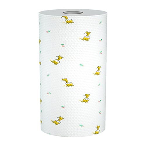 Sobre Cocina - Toalla De Papel Para El Hogar | Toalla De Papel De Cocina | Hojas De Rollos De Limpieza Del Hogar Reutilizable | Familias Mojadas Y Secas Multipropósito Suministros