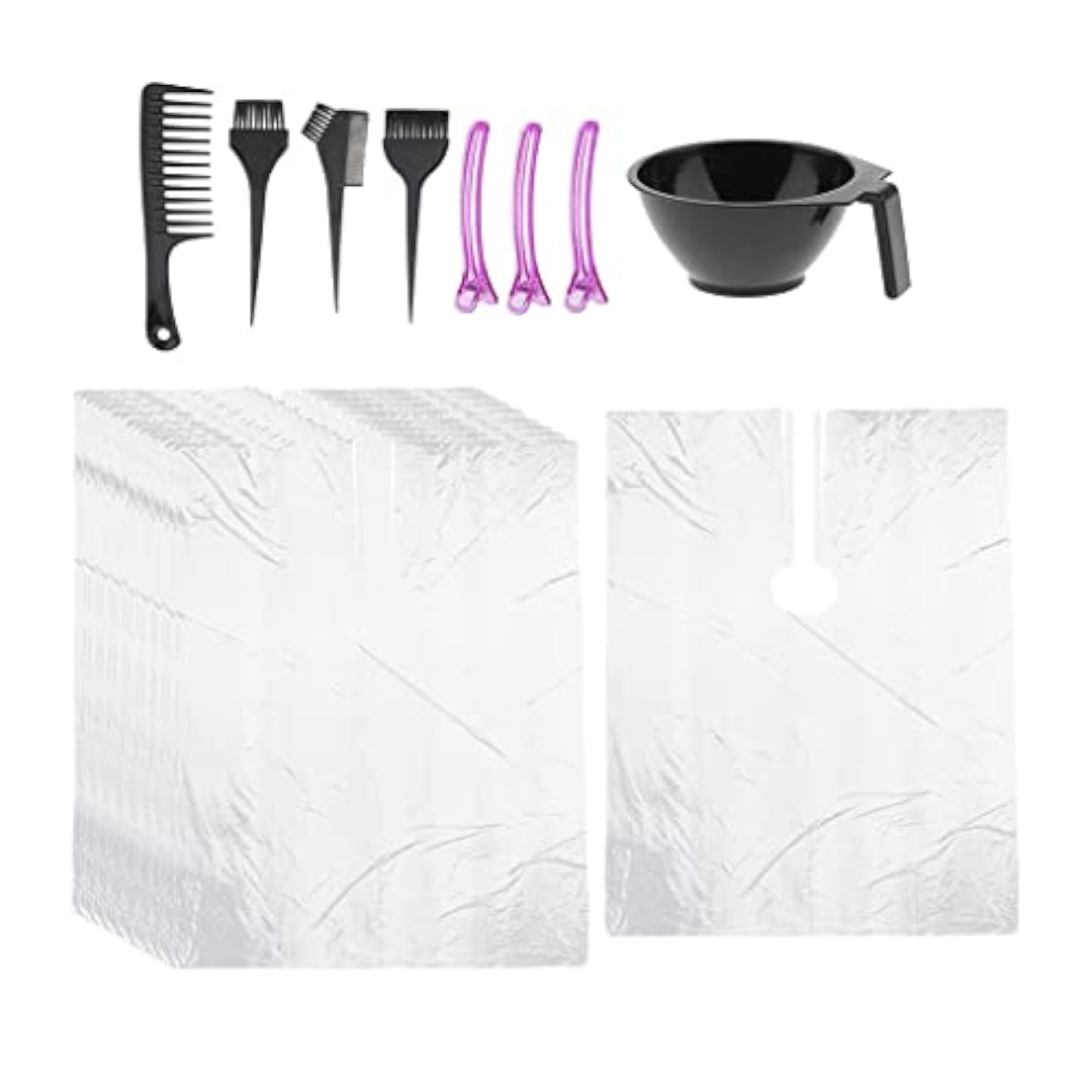 Waterproof Hairdressing Cutting Cape with Dye Tool