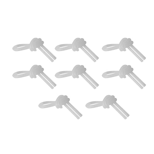STBQHG 8Pcs Long Tennis Shock Absorbers Tennis Racket Vibrations Dampeners Shockproof Tennis Accessories for Tennis Player