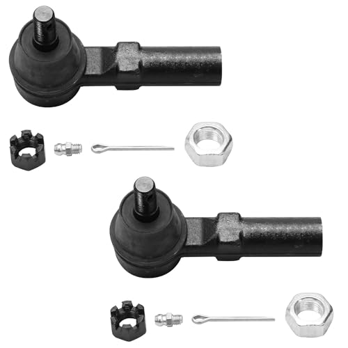 Image of Detroit Axle - 2.5L Front Struts Kit for 2002-2006 Nissan Altima, 2 Struts Coil Springs 2 Lower Control Arms with Ball Joint 4 Outer Inner Tie Rods 2 Sway Bars 2 Boots 2003 2004 2005 Replacement