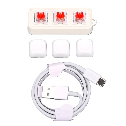 Dpofirs �v���O���}�u�����J�j�J���L�[�{�[�h�A3�L�[Bluetooth USB RGB�o�b�N���C�g�t���}�N���p�b�h�A�Q�[����ƕҏW�p (��)