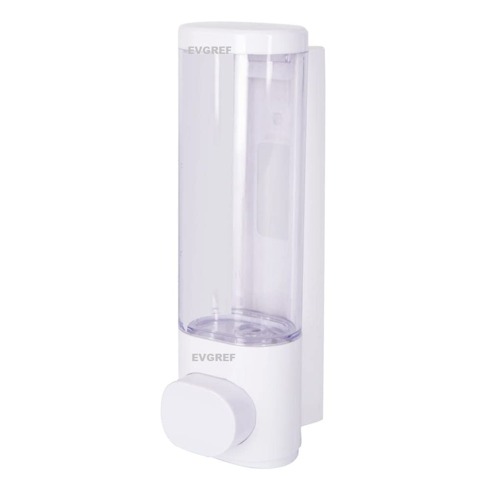 EVGREF® ABS Plastic Liquid Handwash Soap Dispenser for Bathroom Kitchen 350 Ml (White) (Pack of 1) (B0C4JP64ZL) Amazon Price History, Amazon Price Tracker