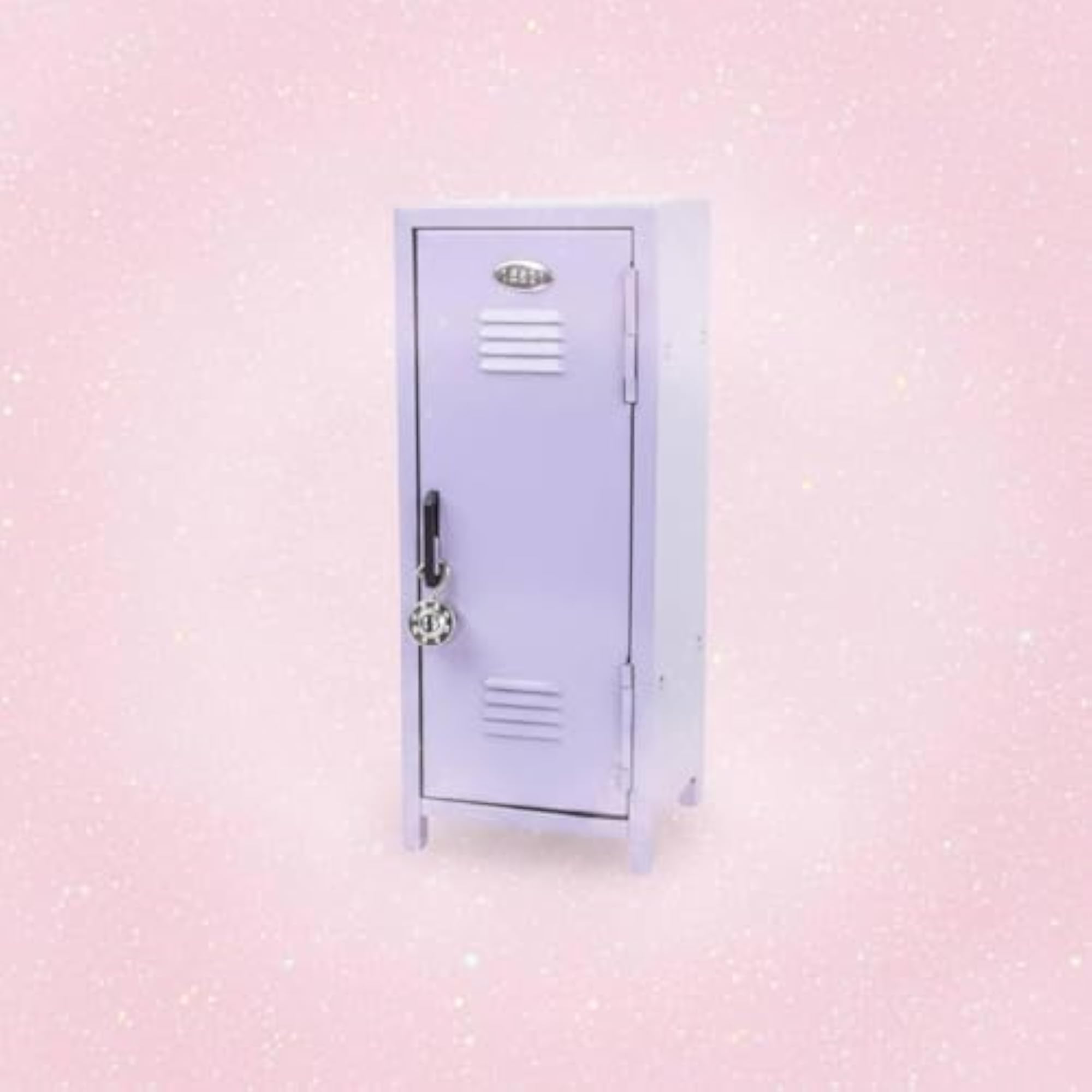 Lockable Compact Cosmetic Storage Cabinet for Girls