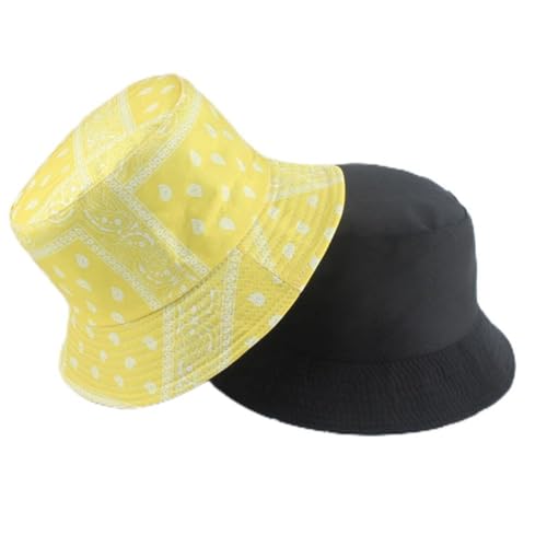 Chapeau de pêcheur pour hommes UKKO bob de mode réversible en coton d'été