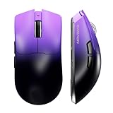 EWEADN S9 Pro Wireless Gaming Mouse, 59G Ergonomic Computer Mouse, Triple Modes, 8K Polling, 26K DPI, PAW3395 Optical Sensor, Kailh Switch, 250h Battery Life, Programmable for PC/Win/Mac(Purple)