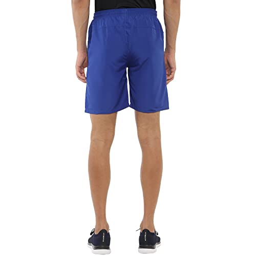 Image of Nivia Men's Sports Shorts (2037XS9 Royal Blue /Grey S)