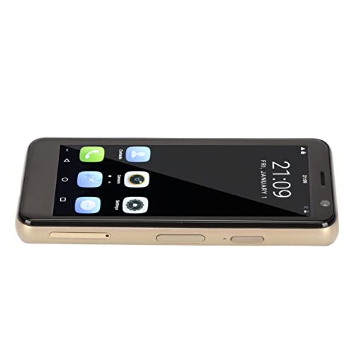 Mini Smartphone 8MP/13MP, Fingeravtryck, Dual SIM, Guld - Studenter