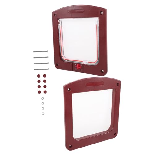 HANABASS Cat Door Replacement Flap Flexible Pet Door for Easy Access Space Saving Design for Indoor and Outdoor Use Durable and Reliable Material for Dogs and Cats Compact