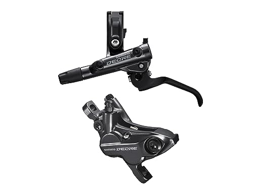 Freins à disque Shimano BR-M6120 à 4 pistons et levier BL-M6100 pour adulte