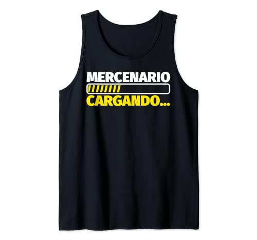 mercenario Cargando … Camiseta sin Mangas