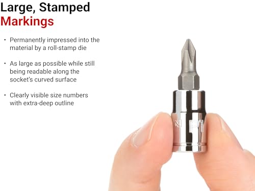 Image of TEKTON 1 /4 Inch Drive x P2 Phillips Bit Socket | SHB01202