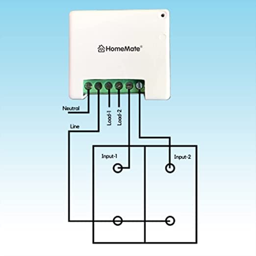 Image of HomeMate Smart Home Kit for 3 BHK (Power), Smart Retrofit Switches to Automate 14 Lights, 4 Fans, 3 AC /Geyser and 2 IR Devices