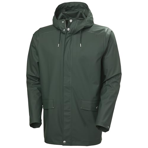 Fini les vêtements trempés grâce au Helly Hansen Moss Rain Coat homme Dark Jungle L