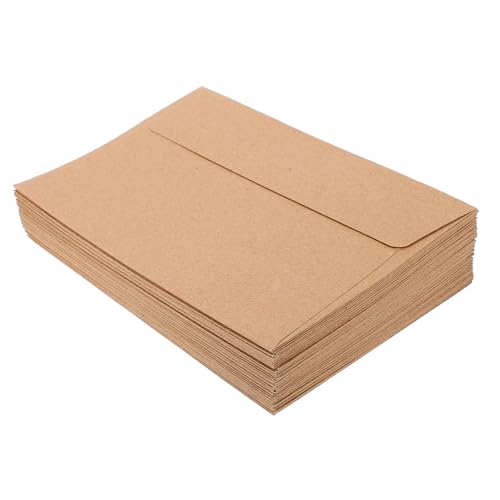 Enveloppes vierges iplusmile pour cartes : lot de 100 pièces adhésives