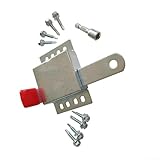 Design antivol monté sur le côté : conçu pour une installation latérale intérieure, ce verrou de porte de garage en acier offre une sécurité physique fiable en bloquant l'entrée forcée, parfait pour les propriétaires qui recherchent une protection améliorée sans complexité électronique.