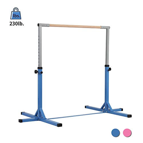 ZENOVA Gymnastics Bars Junior Kip Bar for Kids Horizontal Bars for Home Gym Tumbling Bar Height Adju ZENOVA Gymnastics Bars Junior Kip Bar for Kids Horizontal Bars for Home Gym Tumbling Bar Height Adju