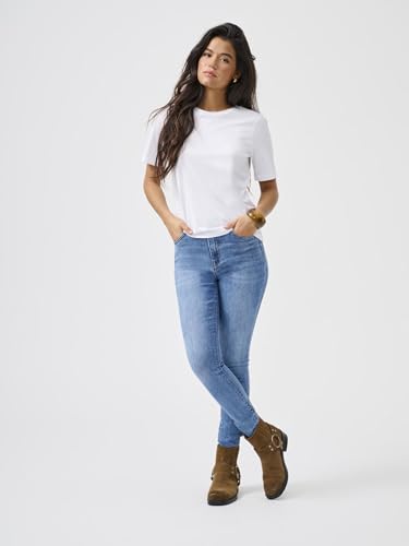 ONLY Damen ONLMILA HW SK ANK BB JEANS BJ13994 NOOS Skinny Jeans,, per pack Blau (Medium Blue Denim Medium Blue Denim)… – Ansicht 2
