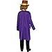 Willy Wonka and the Chocolate Factory: Willy Wonka Costume for Kids by Rubies, Boy's Medium
