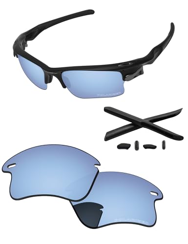Image of Replacement Lenses & Rubber Kits for Oakley Fast Jacket XL OO9156 71mm - Precision Fit, UV Block, Impact Resistant