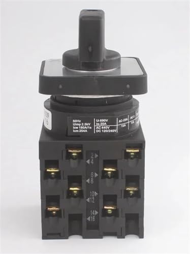Commutateur de commutation universel LW42A2 triple came inverseur de source de courant 20A - 3