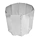 Tbest 10 Pcs Stove Windshield, Windshield Stove Screen for Outdoor Camping (Silver) Mountaineering Camping Supplies Other Hiking and Camping Supplies
