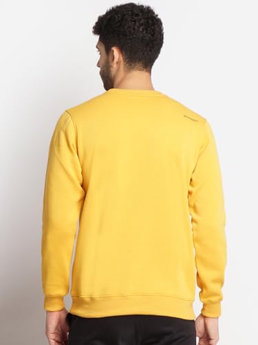 Image of Wildcraft Men Sweatshirt Mustard