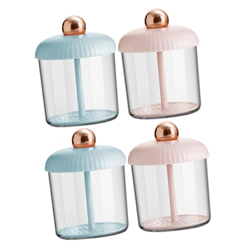 Appareil à bulles mousse visage transparent et distributeur nettoyant délicate 4pcs