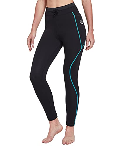 Fitst4 Wetsuit Pants Women's 2.5Mm Neoprene Surf Pants Keep Warm For Water Aerobics Diving Surfing Swimming Snorkeling Canoeing Paddling Kayaking Blue 2Xl #TOP21