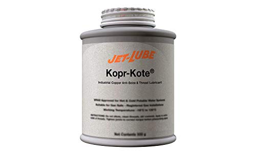Jet-Lube Kopr-Kote - Copper Based | High Temperature | EP Lubricant | Anti-Seize | Military Grade | Low Friction | Water Resistant | 1 Lb.