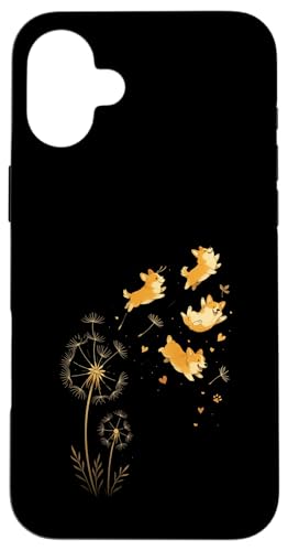 Dandelion Dog Lovers Corgis X}zP[X iPhone 16 Plus p