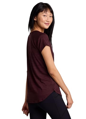 RBX Active Women's Athletic Quick Dry Space Dye Short Sleeve Yoga T-Shirt4