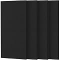 TONOR Large Acoustic Panels Self-Adhesive, 4PCS 44.1" x 21.7" Sound Absorbing Panel, Acoustic Wall Panels for Interior Wall Decor and Recording Studio Acoustical Treatments, Living Room, Office, Black
