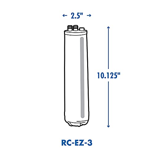 Image of Culligan RC-EZ-3 Easy Change Advanced Water Filtration Replacement Cartridge, 500 Gallons, (Pack of 1)