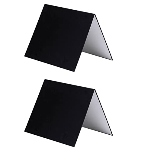 BRIGHTFUFU Photography Kit 2pcs A4 Cardboard Reflectors 3 Colors Light Diffusing Board for Easy Travel Shooting