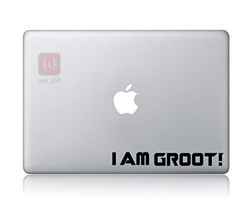 ISEE 360® I Am Groot Laptop Stickers Colour Black Size L xH 15cmX10cm (B07QLMJLLG) Amazon Price History, Amazon Price Tracker