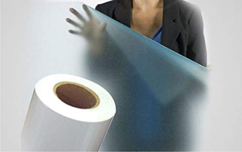 Adesivo Decorativo Jateado para Vidro - Box, Janelas e Portas - Largura de 50 cm