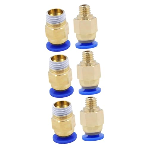 jojofuny 12pcs Aerospace Grade Pneumatic Connector Quick Connectors for Air Tools High Pressure Resistant