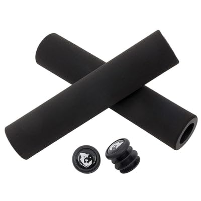 Image of Wolf Tooth Fat Paw Black Mountain Bike Grips V2