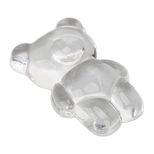 50 Pçs Em Forma de Urso Cartão de Exibição de Cor da Arte do Prego Cartão de Exibição de Cor Transpa