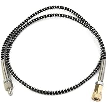 Microbore Hose DN2 36 Inch 4500PSI High Pressure Hose for Air Fill Station and Charging Adapter with Quick-Release Connectors, Compatible with PCP-Paintball/Scuba Tanks and Hand Pumps
