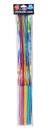 Borgonovo Candeline scintille bastoncino luminoso pirotecnico stelline categoria F1 (Pyroblade)