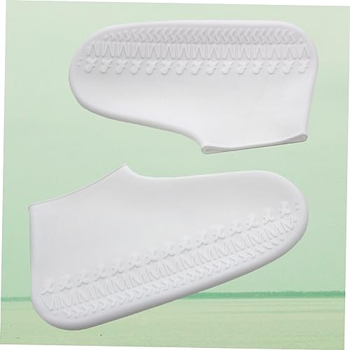Sosoport par de protectores de silicona para hombres y mujeres, galoshes reforzados lavables para uso exterior miniatura 6