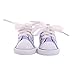 Sysow Sneaker, Denim - Zapatos de lona para muñecas, ropa de muñeca y accesorios para muñecas para muñecas de 14 pulgadas