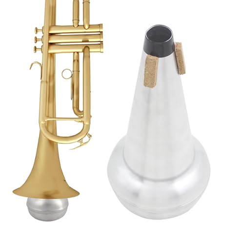 Sourdine trombone straight mute aluminium pour accessoire instrument musique trompette